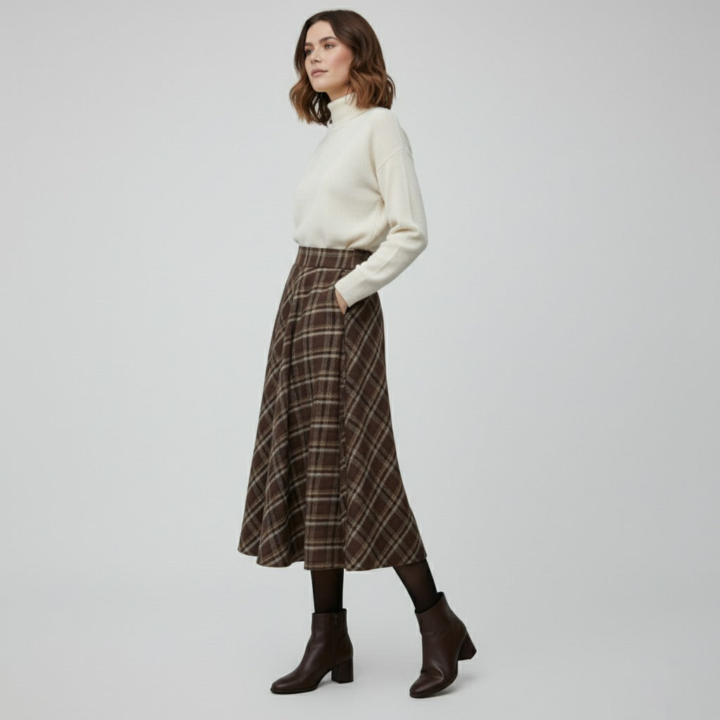 Kensington Wool Skirt