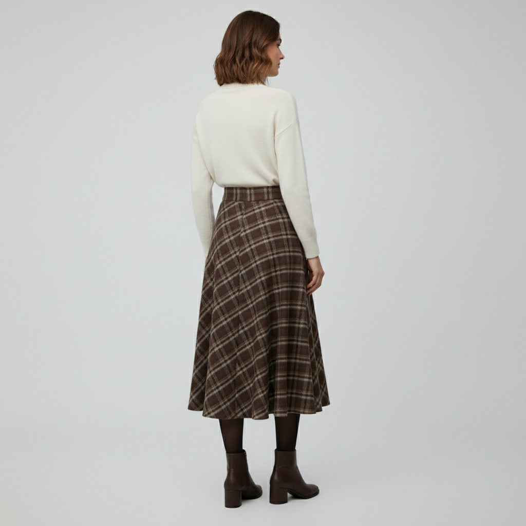 Kensington Wool Skirt