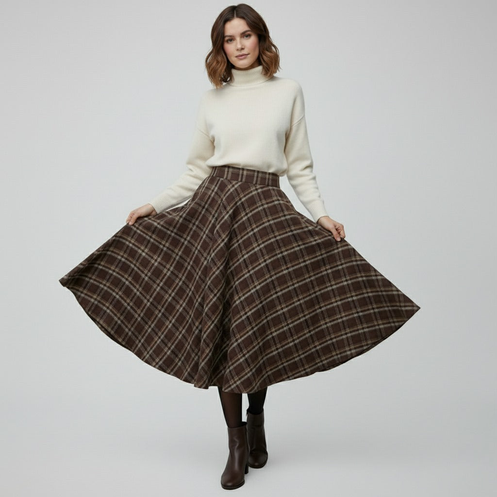 Kensington Wool Skirt