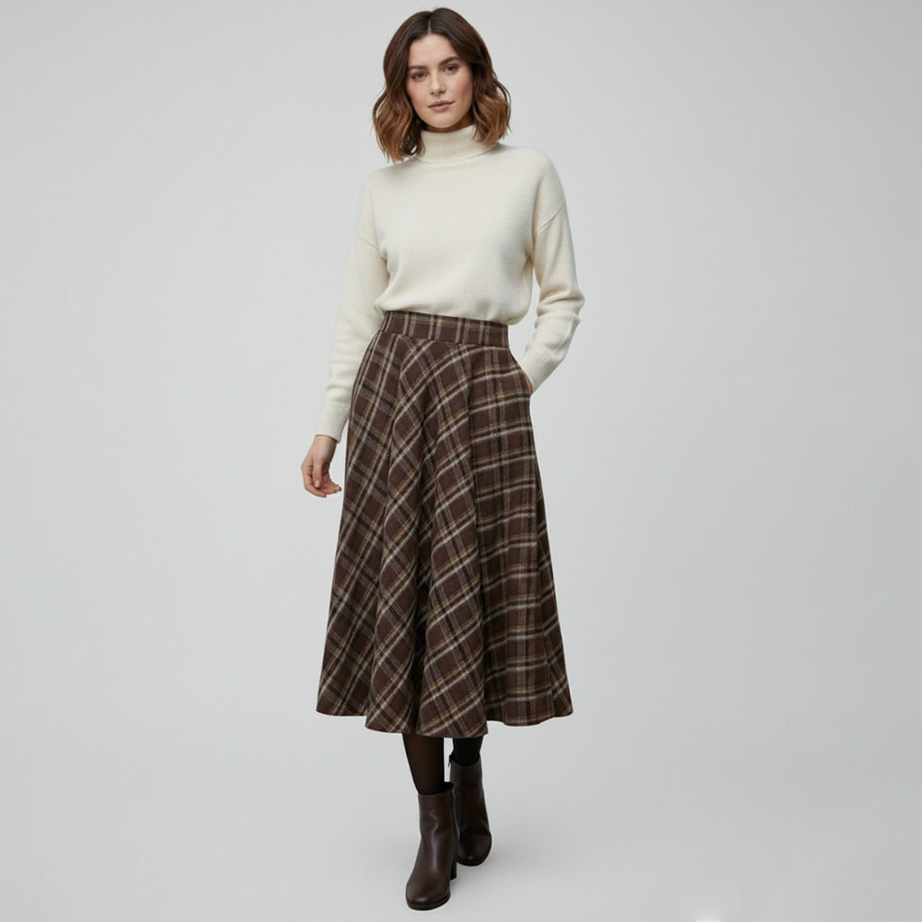Kensington Wool Skirt