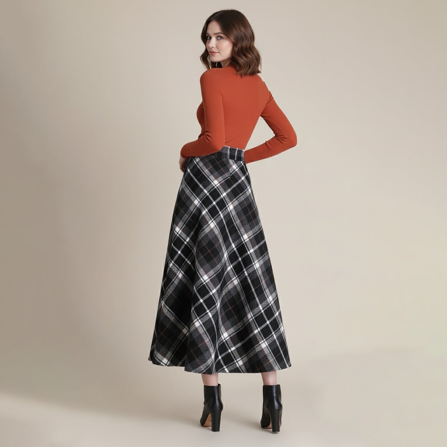 Oxford Maxi Skirt