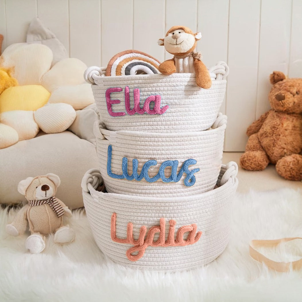Basket with Baby’s Name