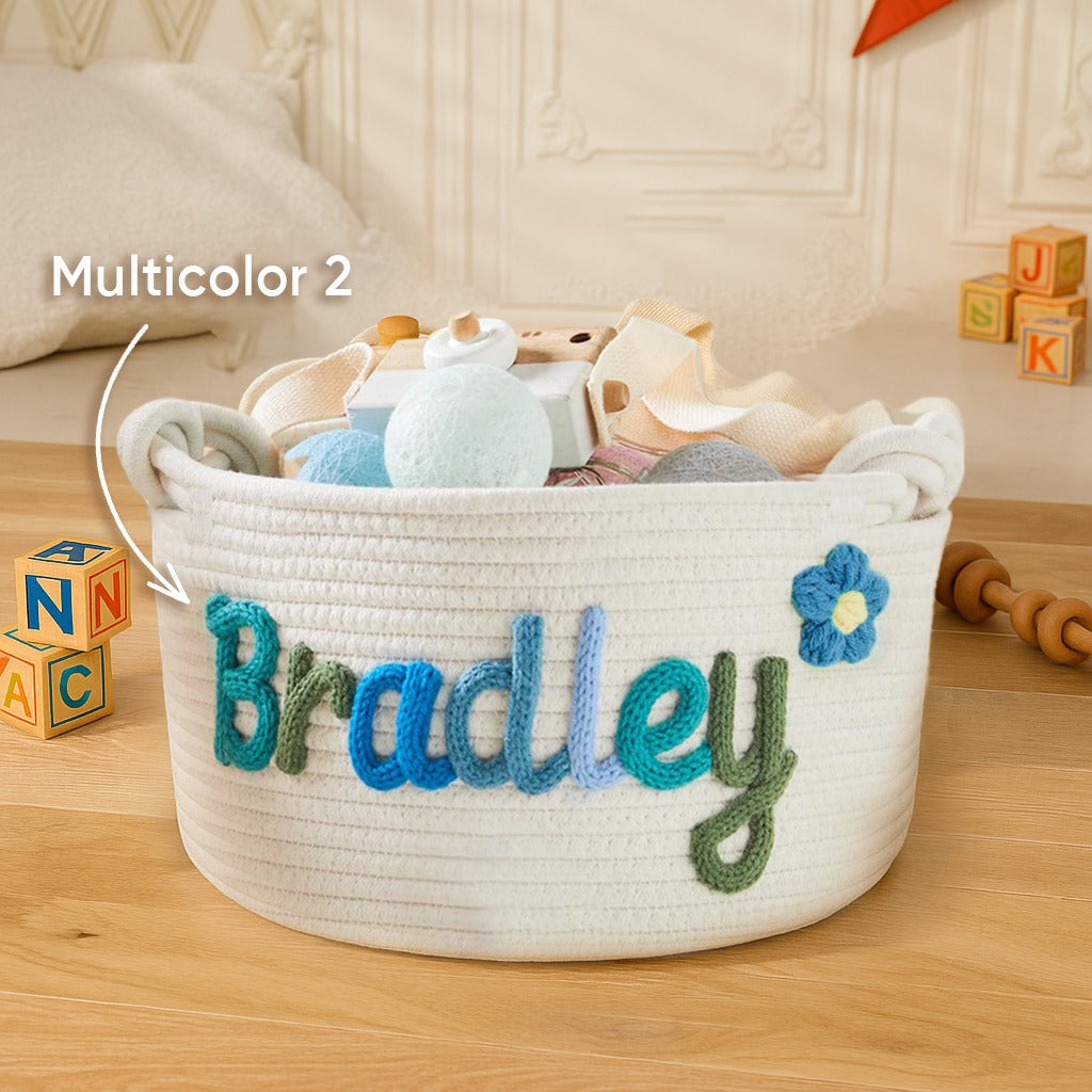 Basket with Baby’s Name