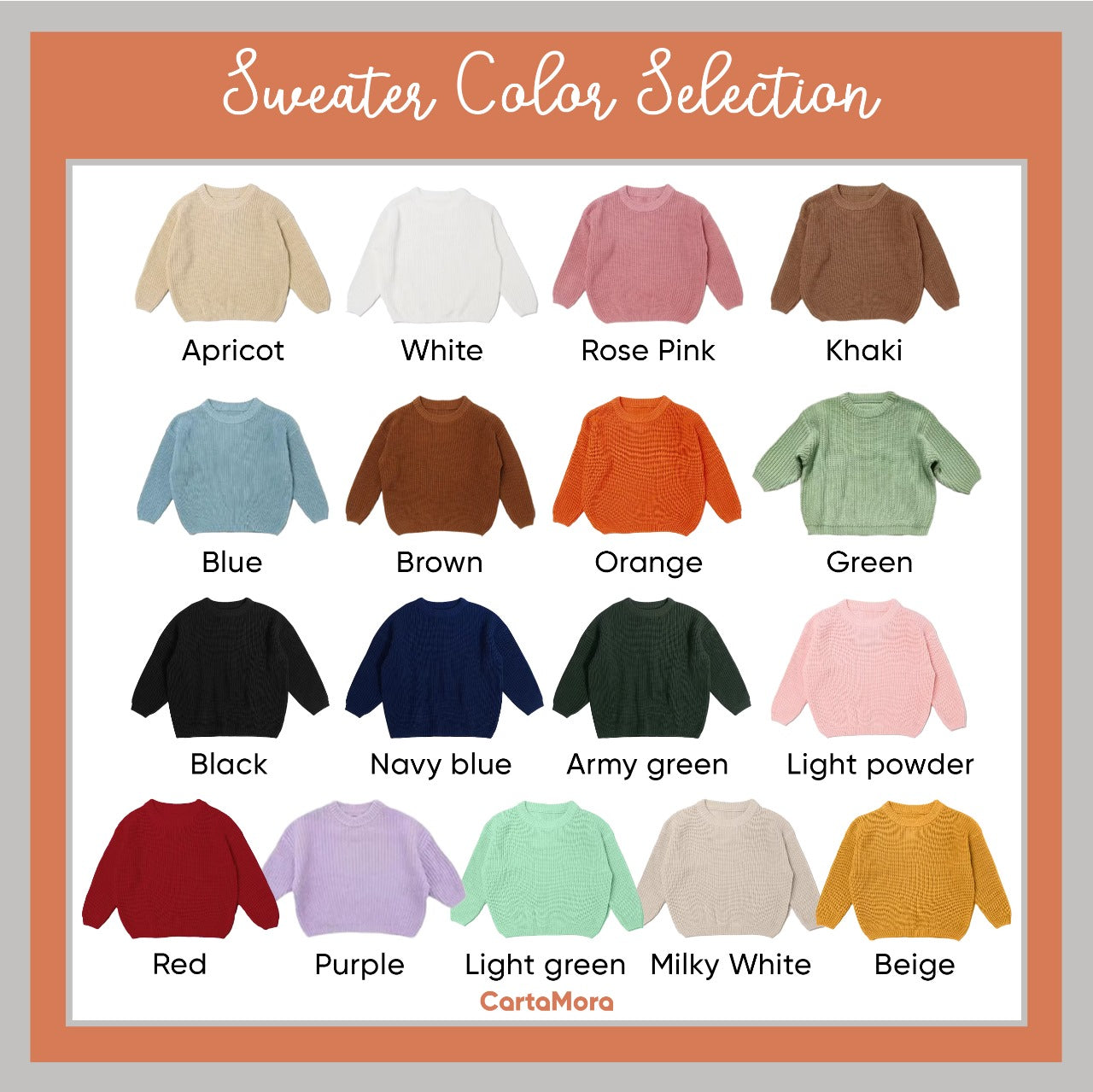 Custom Baby Name Sweater