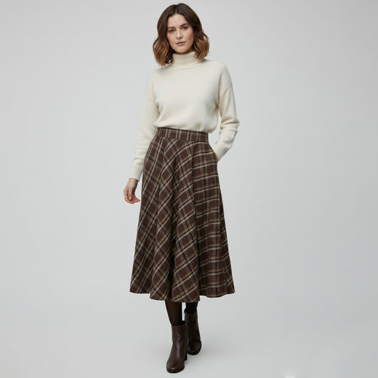 Kensington Wool Skirt